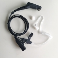 Vente en gros de casques pour Motorola XPR 6350, XPR6550, XPR 7350, XPR7550, APX1000, APX8000, APX6000, pour talkie-walkie avec tube acoustique