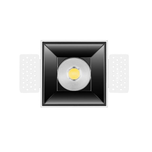 High Quality Anti-Glare ETL 12w 20W Matt Black Matt White Downlights Led Recessed Ip55 Square Trimless Led Downlight