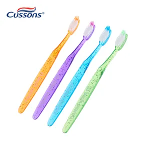 Top Quality And PP Handle Nylon Rubber Bristles Toothbrush Head For Adult Cepillos Dentales