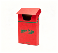 Boîte à cigarettes en carton écologique, logo personnalisé, emballage vide pour tabac, boîte à cigarettes à l'épreuve des enfants, boîte à papier à cigarettes pour 20 cigarettes
