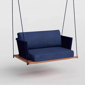 Cesta Colgante de Mimbre Viral, Silla Mecedora, Hamaca Grande <span class=keywords><strong>para</strong></span> Balcón, <span class=keywords><strong>Terraza</strong></span>, Patio, Jardín, Muebles de Exterior <span class=keywords><strong>para</strong></span> el Ocio - Product Image 4