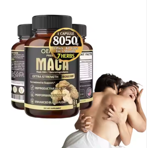 Doğrudan satış özel etiket adam enerji takviyesi Boost güç doğal güçlendirici güçlü Maca kök hapları Maca kapsüller - Product Image 1