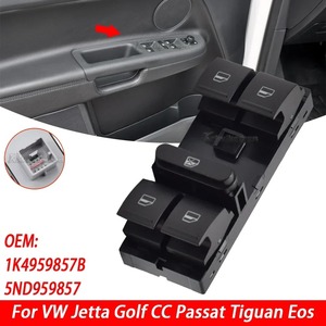 Nuevo 1K4959857B VW <span class=keywords><strong>Golf</strong></span> 5 <span class=keywords><strong>Golf</strong></span> 6 Jetta MK5 Mk6 para Tiguan Touran para Passat B6 B7 interruptor de Control Maestro de ventana de coche eléctrico Auto - Product Image 3