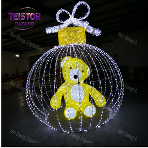 Boule de Noël LED 3D étanche IP65 pour centre commercial, place publique, jardin et parc - Product Image 3