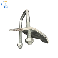 Pince de fixation UTTERLY UTT1103 pour poutre en acier, pour fixation sur bride de poutre en acier, avec finition électrogalvanisée, pour support de charge C41