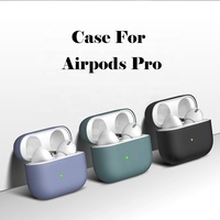 Étui en Silicone Sans Fil pour AirPods Pro 2ème 3ème Génération, Étanche, Écologique, Antidérapant et Anti-Choc