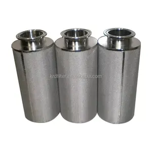 Oil water separation metal filter screen 304 stainless steel folding screen sintered filter element