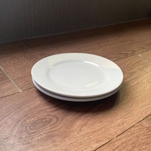 Platos laterales de plato redondo de porcelana blanca de 6 pulgadas para bodas, restaurantes, <span class=keywords><strong>catering</strong></span> - Product Image 4