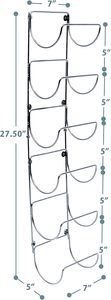 Porta Toallas de 6 Niveles para Colgar Sobre la Puerta - Product Image 4