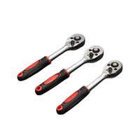 Outils à main, ensemble de réparation automobile de 46 pièces, coffret rigide, clés à cliquet combinées en acier inoxydable 304 et tournevis pour la réparation