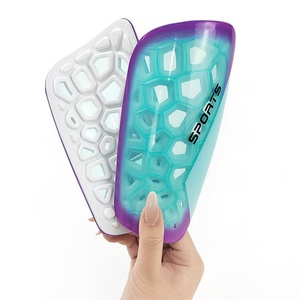 Protège-tibias de football professionnels en EVA, personnalisables (couleurs et tailles) pour adultes et enfants, protection du mollet - Product Image 6