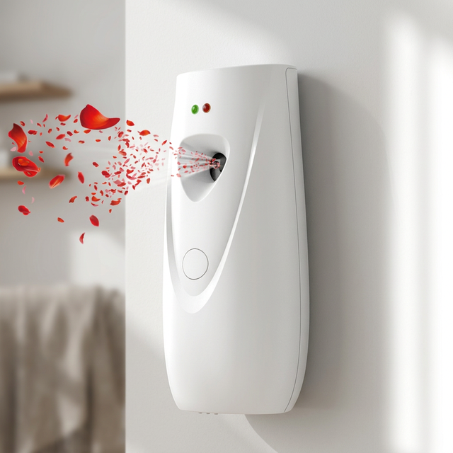 300ML Refill Can Wall Mounted Air Purifier Deodorizer Appliance Air Fresher Aerosol Dispenser