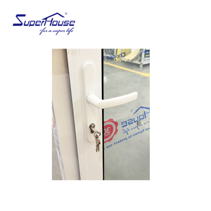 Puertas de entrada exterior de cristal de aluminio personalizadas de Superhouse <span class=keywords><strong>Hotel</strong></span> moderno con puerta abatible certificada NFRC <span class=keywords><strong>NOA</strong></span> - Product Image 4