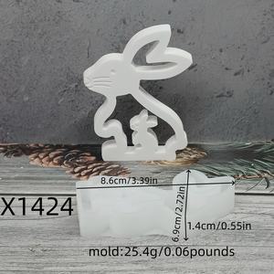 Moule de moulage en résine de silicone fait main Kingnoo, forme irrégulière, 1 pièce, style DIY, ornements décoratifs, outils de pâtisserie, en stock Hebei - Product Image 2