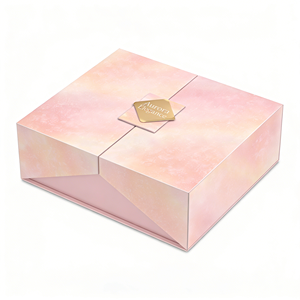 Caja de Regalo Rígida Magnética de Doble Puerta para Cosméticos de Lujo, con Logotipo en Lámina Dorada, Fabricante OEM, Reciclada - Product Image 5