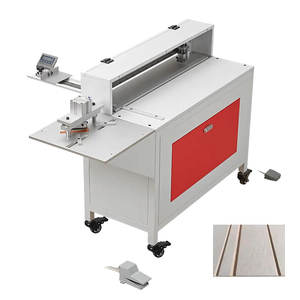 Pneumatic Paper Box V <strong>Grooving</strong> Corner Cutting <strong>Machine</strong> Manual Gray Board Cardboard Slotting <strong>Grooving</strong> <strong>Machine</strong> - Product Image 6