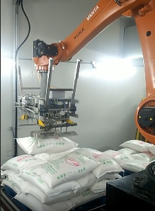 Tùy chỉnh hoàn toàn tự động thông minh 50 kg túi 25kg carton xếp chồng Robot palletizer - Product Image 2