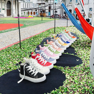 Zapatillas de Lona Personalizadas con Logotipo, de Caña Baja, Transpirables y Cómodas, con Cordones, Casuales, para Niños y Niñas - Product Image 3
