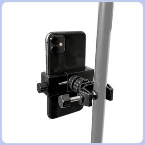 360 Degree Rotation Universal Flexible <b>Phone</b> Clamp Tripod Mount Adapter Stand Bracket Clip Mobile <b>Phone</b> Holder Adjustable Height - Product Image 6