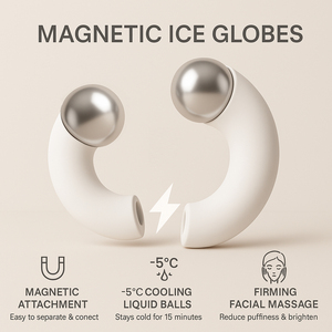 Soins de la peau Beauté Facial Cryo Globe Connexion Créative Flottant Éliminer Gonflement Refroidissement En Acier Inoxydable Visage Glace Globes - Product Image 2