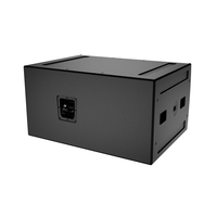 VATASA CORE-28B Double 18 pouces Haute Puissance 2200W 4 Subwoofers Conception Band-Pass AES pour les tournées, les clubs et les lieux extérieurs