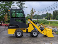 Knickgelenkter Minilader HT180, Hydrostatischer Allrad-Radlader Hoflader zum Verkauf