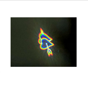 <span class=keywords><strong>Lentilles</strong></span> transparentes en forme de cœur, film de diffraction 3D pour feux d'artifice, lumières de fête, rave, festivals de musique - Product Image 6