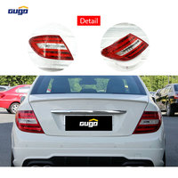 Conjunto de Luces Traseras GUGO W204 para Mercedes Benz Clase C W204 2007-2014, Lámpara Trasera, Luz de Freno de Repuesto