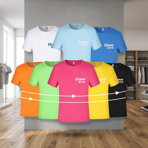 เสื้อยืดโฆษณาแบบสปอร์ต แขนสั้น แห้งเร็ว ผลิตตามสั่ง ขายดี ทรงหลวม ใส่ได้ทุกฤดู ผลิตจากโพลีเอสเตอร์ - Product Image 3