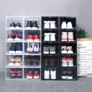 tl5688 lady plastic shoe box home organization storage bins