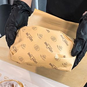 Wholesale Customized Biodegradable Single Side Greaseproof Recyclable <b>Paper</b> <b>for</b> Food & Baked Products Packaging - Product Image 2