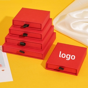 Hộp quà tặng cao cấp tùy chỉnh, hộp đựng trang sức, hộp đựng dây chuyền, bao bì trang sức, cán mờ và ép nổi tùy chỉnh cho đồng hồ và trang sức - Product Image 6