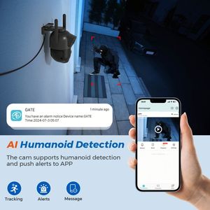 Cámaras IP Deepinview, Cámara de Seguridad Inalámbrica para el Hogar, Vigilancia Interior de 8MP, Fabricada en Corea del Sur, en Venta - Product Image 3