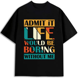 Camiseta de Hombre 100% Algodón, 180 g/m², Manga Corta, Estampada con Diseño, Tela Jersey Anti-Encogimiento, Suministro al por Mayor - Product Image 1