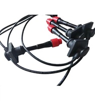 OEM 90919-22381 Nuevo Kit de Cables de Bobina de Encendido, Cables de Bujía de Alto Voltaje, Garantía de 12 Meses para 4AFE 5AFE 7AFE