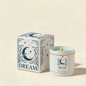 Boîte en papier personnalisée pour bougie parfumée <span class=keywords><strong>Dream</strong></span>, emballages de luxe pour bougies - Product Image 1