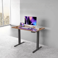 Bureau debout moderne réglable en hauteur, motorisé, automatique, électrique, ergonomique, table de bureau pour ordinateur