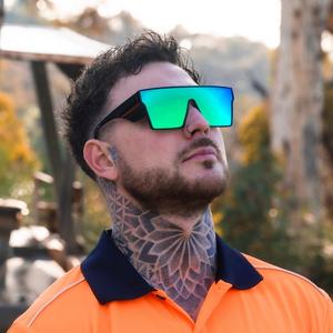 Nouvelles lunettes de sécurité Z87+ de haute qualité avec logo personnalisé 3408 pour les sports de plein air, lunettes de soleil Z87 - Product Image 2