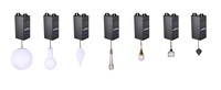 Lumières cinétiques éclairage de treuil équipement de scène coloré dmx led lift ball système d'éclairage cinétique
