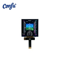 Écran tactile carré IPS haute luminosité 3,4 pouces 480*480 MIPI pour simulateur de vol Raspberry Pi, tableau de bord de compteur