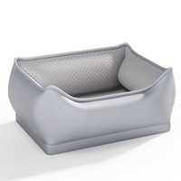 Coussin chauffant pour animaux de compagnie 5V basse tension, coussin chauffant électrique en graphène, housse amovible lavable, grand nid chauffant pour chien et chat, intérieur, OEM ODM