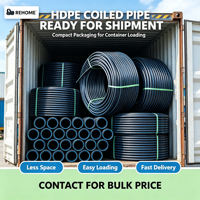 Tuyau de drainage flexible en plastique de 2 pouces, tube en plastique, irrigation agricole, 32 mm, 63 mm, 75 mm, 125 mm, tuyau en polyéthylène, alimentation en eau, tuyau d'irrigation