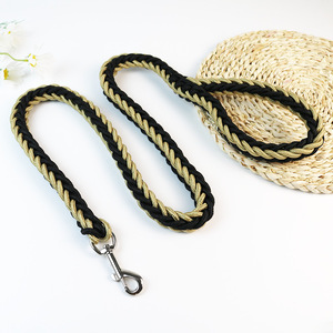 Rarewe Pet Supplies No Pull <strong>Dog</strong> <strong>Lead</strong> Rope Custom Logo Color Blocking Braided <strong>Dog</strong> <strong>Collar</strong> and Leash Set Luxury <strong>Dog</strong> Leash - Product Image 5