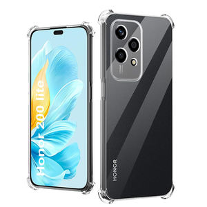 <span class=keywords><strong>Coque</strong></span> souple en silicone de luxe d'origine pour Huawei <span class=keywords><strong>Honor</strong></span> 200 <span class=keywords><strong>90</strong></span> 70 50 Pro <span class=keywords><strong>Lite</strong></span> 5G <span class=keywords><strong>Coque</strong></span> transparente antichoc en TPU - Product Image 1