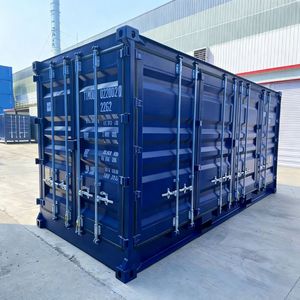 <span class=keywords><strong>Conteneur</strong></span> 20 pieds 20GP à double porte latérale personnalisable, certifié ISO, pour la logistique de fret et l'expédition - Product Image 6