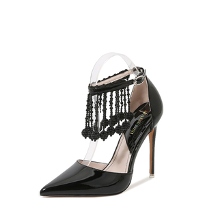 <span class=keywords><strong>Scarpe</strong></span> e Sandali da Donna all'Ingrosso, <span class=keywords><strong>Scarpe</strong></span> con <span class=keywords><strong>Tacco</strong></span> e Cinturino alla Caviglia per Ragazze, Décolleté da Donna, Tacchi Alti a Punta Rosa, Tacchi Alti da Spogliarellista - Product Image 4