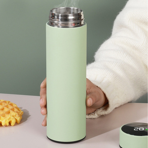 Quà tặng kinh doanh H3.0 17Oz thép không gỉ thông minh LED kỹ thuật số hiển thị nhiệt độ phích chai nước chân không với sơn tĩnh điện - Product Image 4