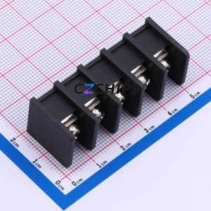 DBT30S-9.5-5P-BK-P Barrier Terminal Block Through hole Component (THT),P=9.5mm Connector - Product Image 1