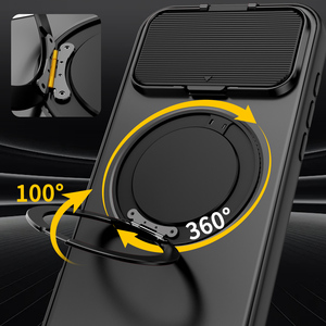 Custodia OMEVE <span class=keywords><strong>per</strong></span> iPhone 17 Pro Max, 16 Plus, 15 con Anello di Supporto e Copri Fotocamera, Compatibile con Accessori Magnetici, Antiurto - Product Image 6