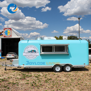 Remolques de Comida Móviles para Exteriores, Mini Camiones de Comida, Carritos de Venta, Quioscos Personalizados en Venta, Diseño de Puesto de Venta Ambulante - Product Image 2